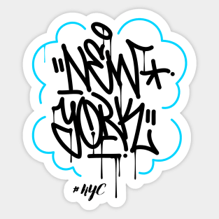 NYC Graffiti Tee! Sticker